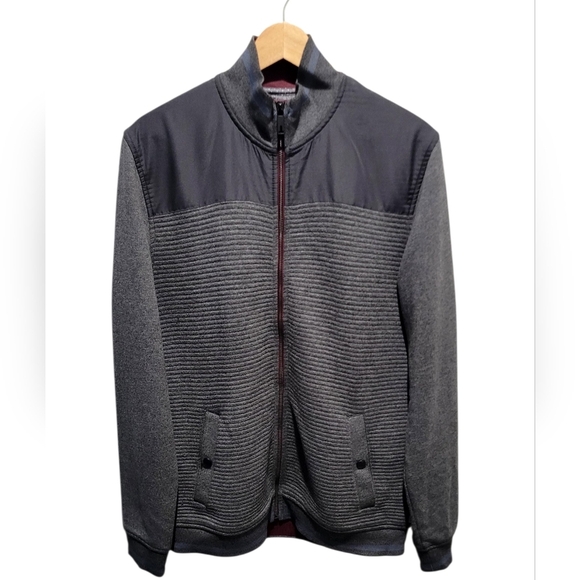 Ted Baker London Other - Ted Baker London Sardin Quilted Jacket Gray Men Size 4-Large Lightweight